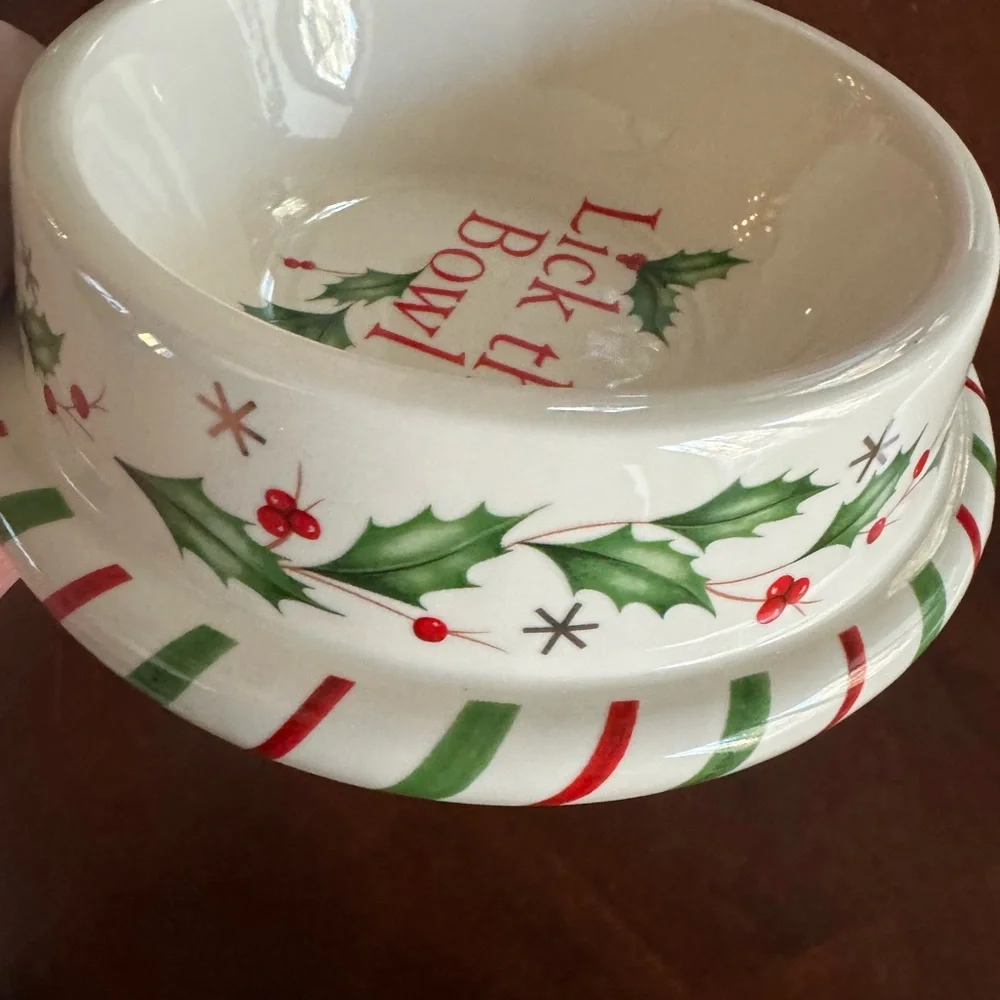 NWT Lenox Pet Bowl
